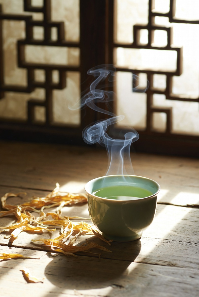 Tea cup with steam — the body's quiet signals